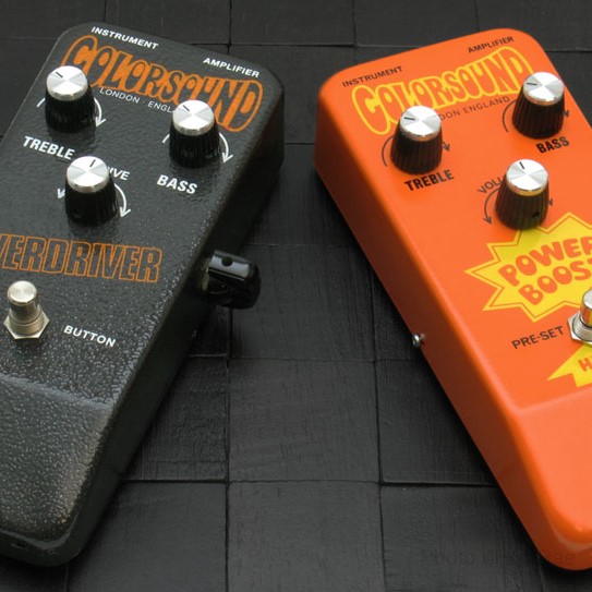 Colorsound Overdriver and Power Boost